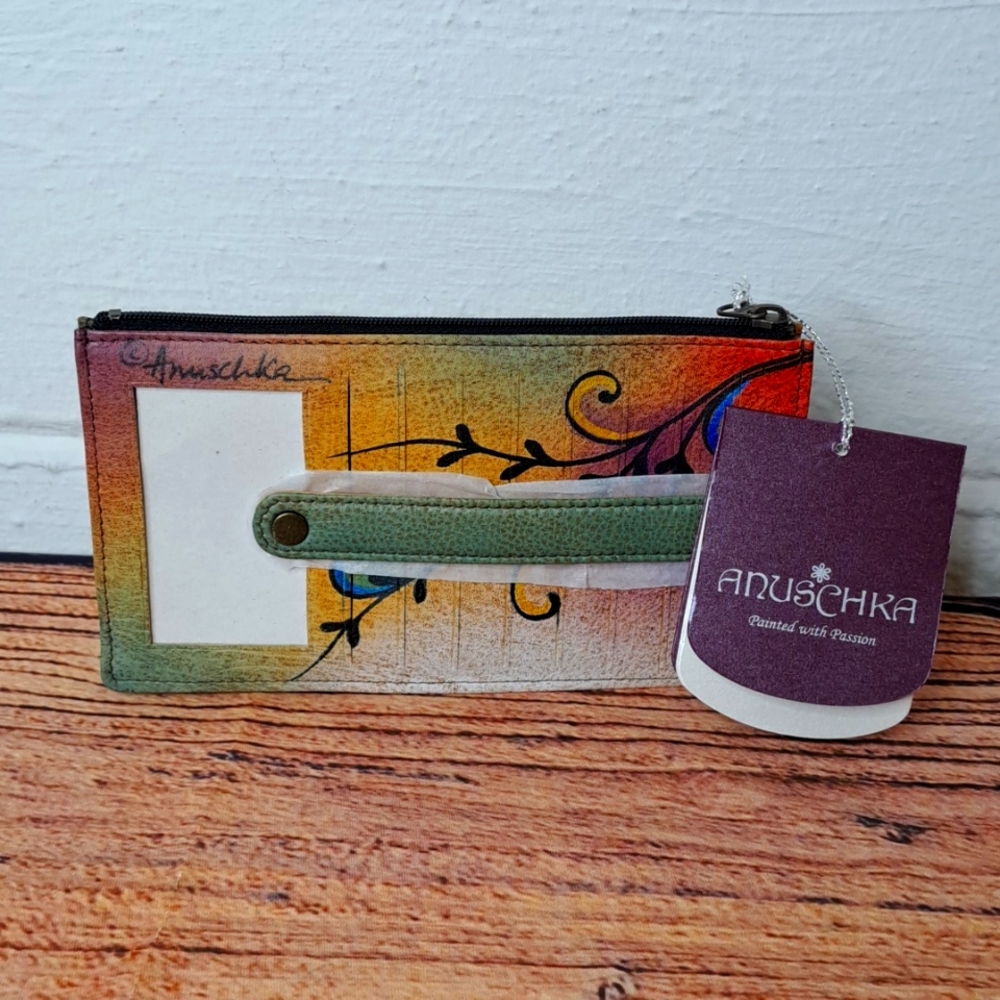 Anuschka Painted With Passion Organizer Wallet 1707
